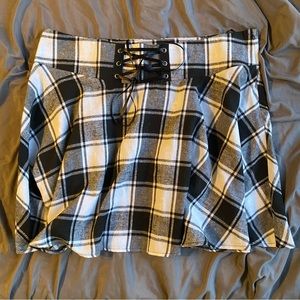 Plaid Skirt by (i) NWOT